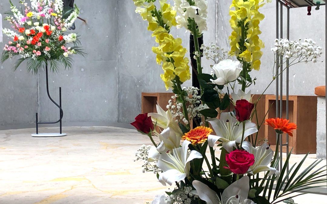 Pâques et des fleurs
