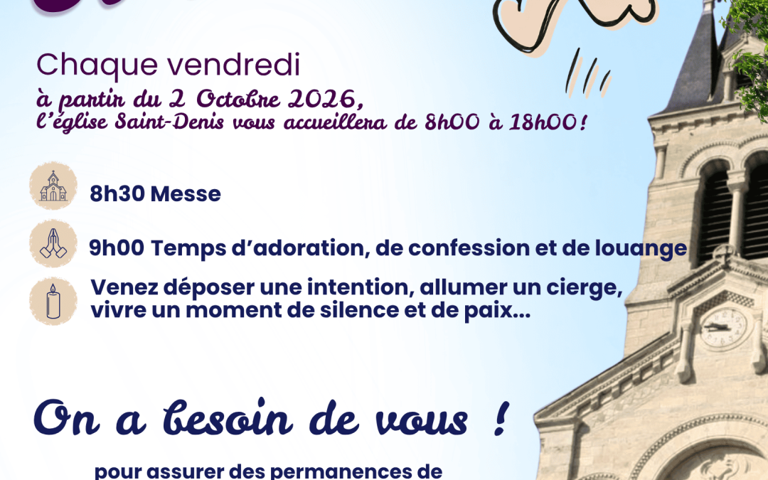 Ouverture de l’église Saint-Denis – Un lieu de prière et de paix